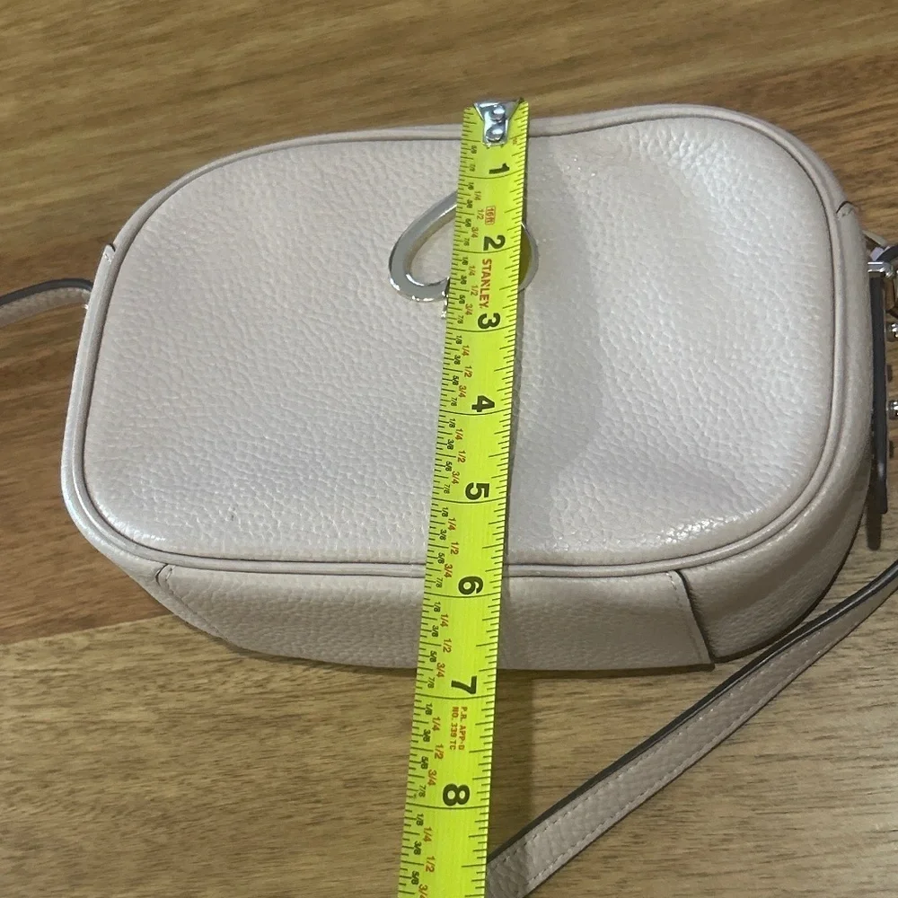 Kate Spade Kourtney Pebbled Leather Zip Around Camera Crossbody Bag